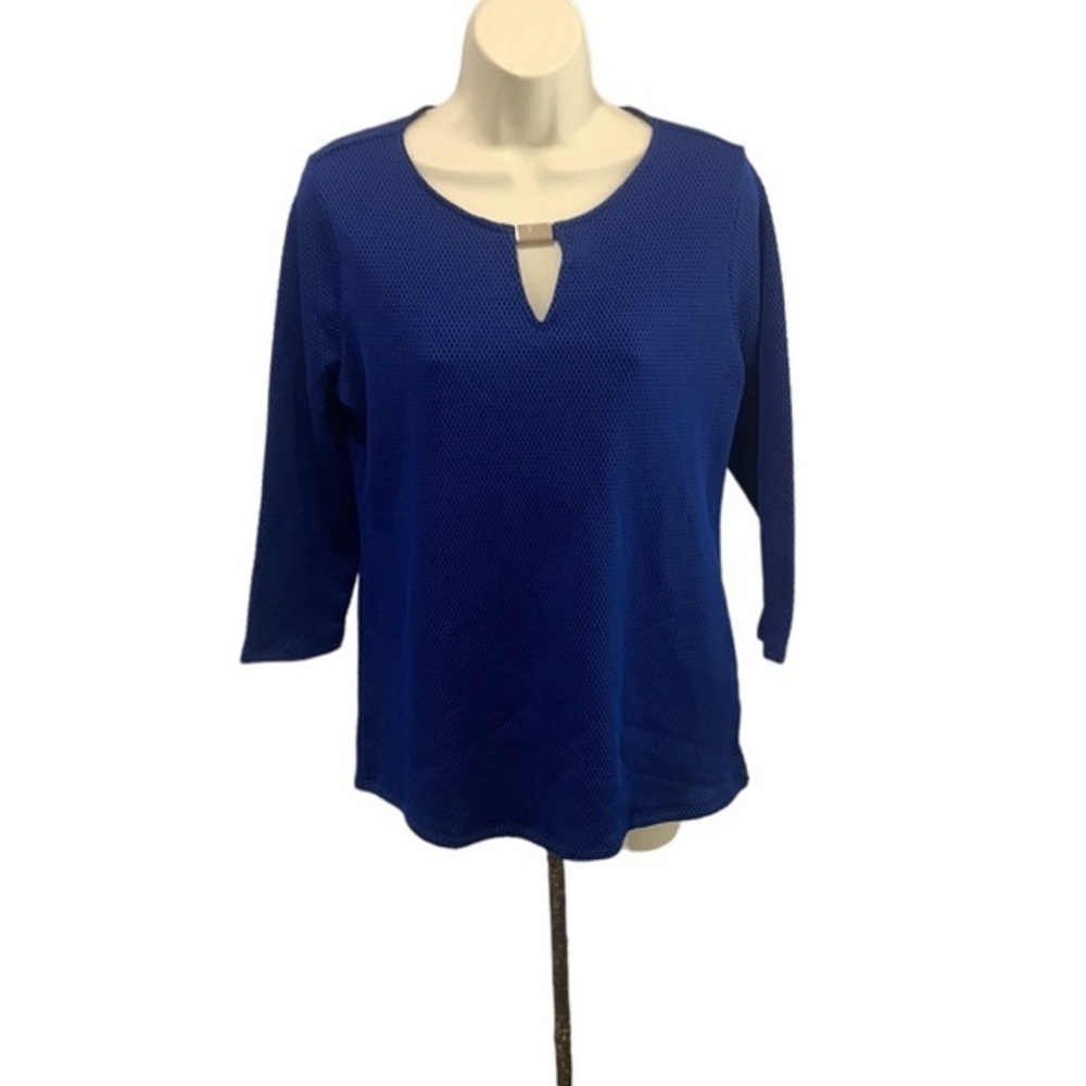 Dana Buchman Keyhole Top - Women's‎ Size Med